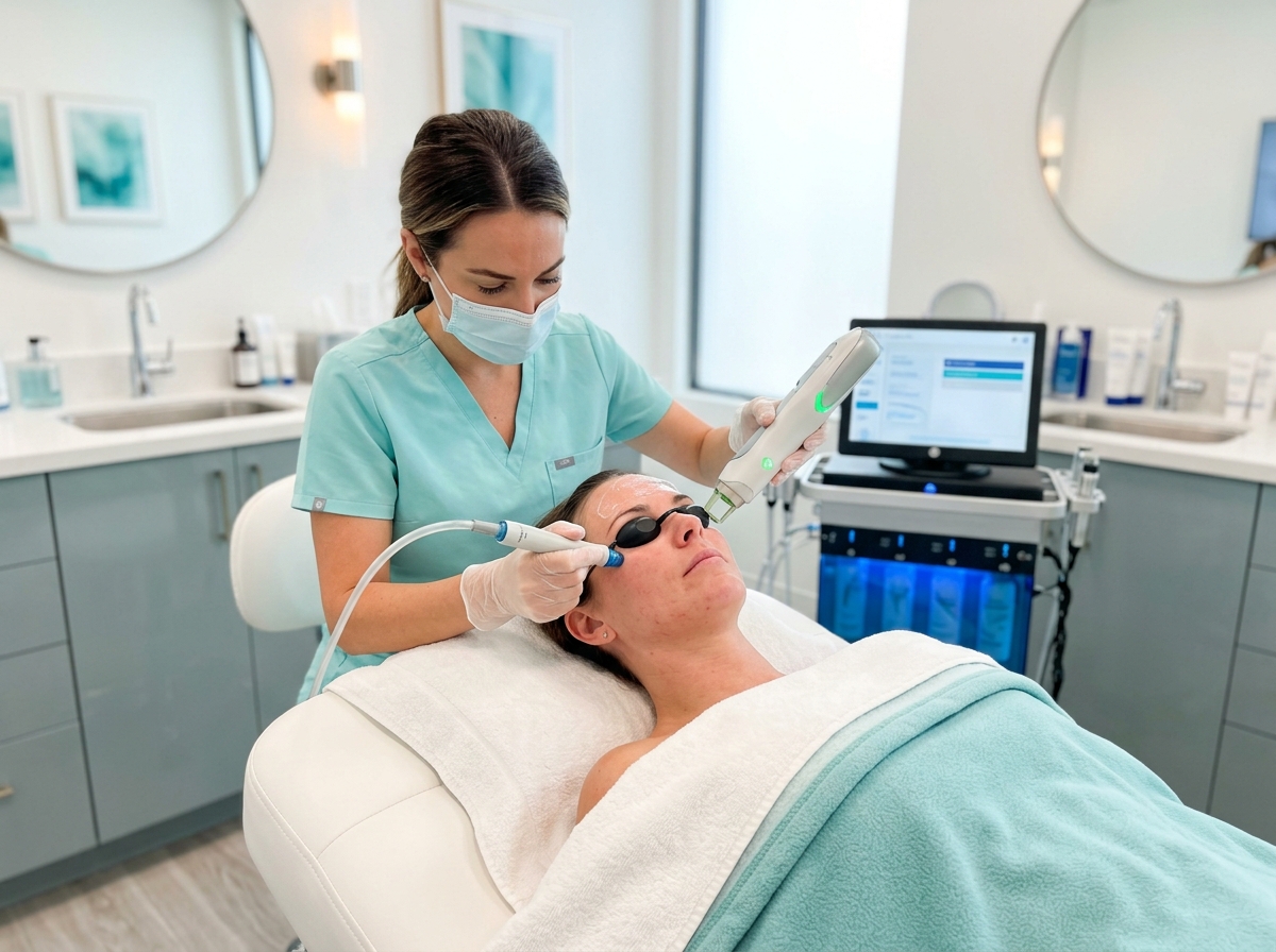 Aesthetic skin treatment